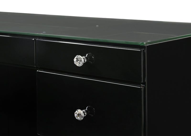 Crownmark Avery Vanity Set - Black
