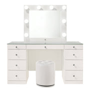 Crownmark Avery Vanity Set - White