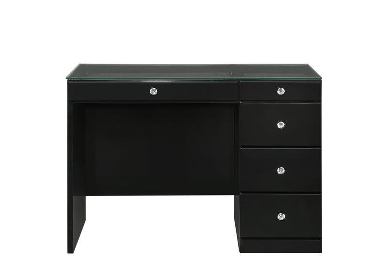 Crownmark Morgan Vanity Set - Black