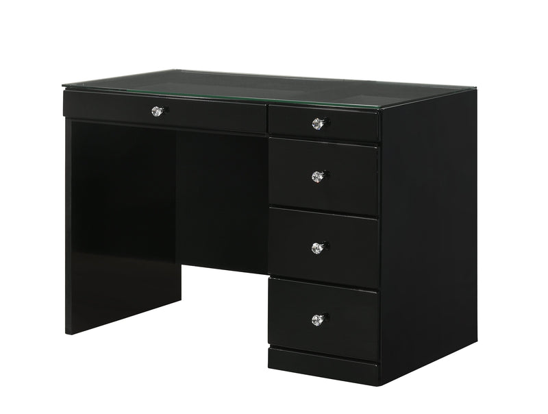 Crownmark Morgan Vanity Set - Black