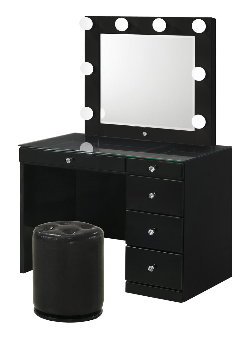 Morgan Vanity Set - Black