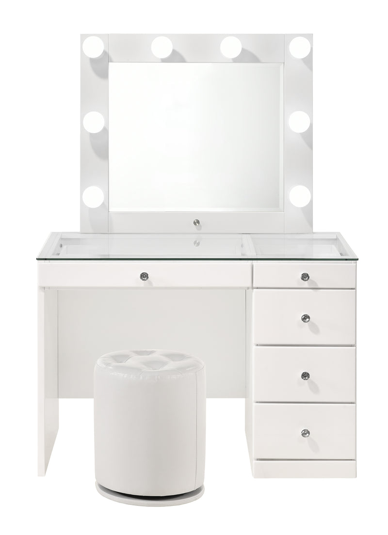 Morgan Vanity Set - White