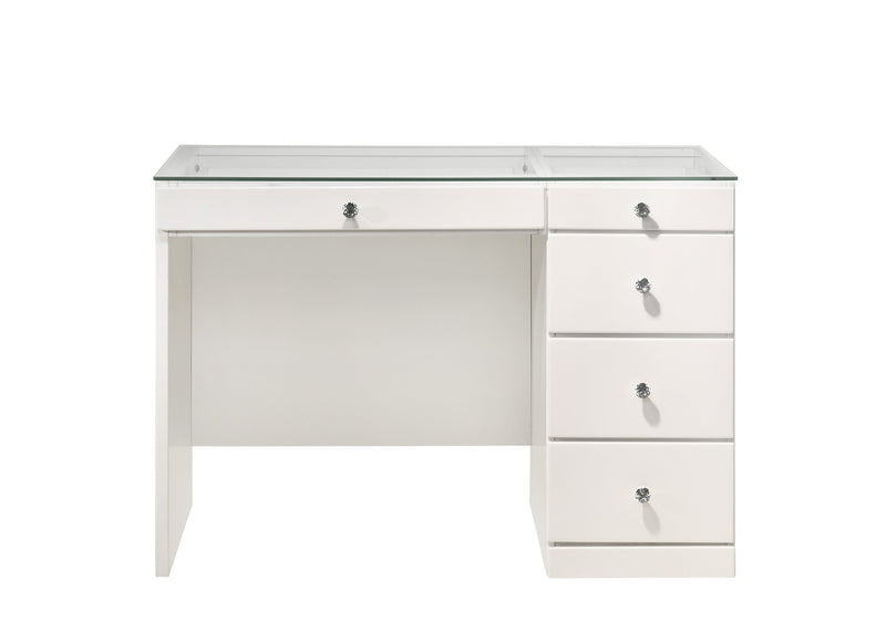 Crownmark Morgan Vanity Set - White