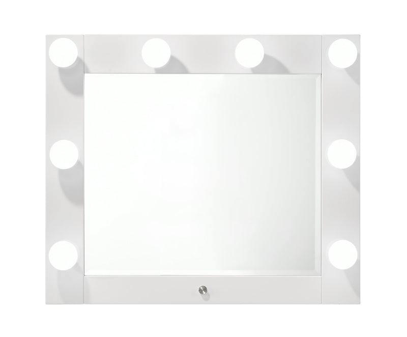 Crownmark Luxo Vanity Set - White