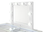 Crownmark Luxo Vanity Set - White