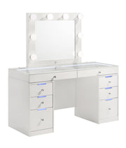 Crownmark Luxo Vanity Set - White