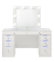 Crownmark Luxo Vanity Set - White