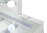 Crownmark Luxo Vanity Set - White