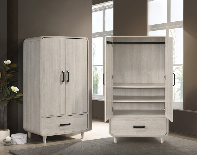 Nyomi Armoire - White
