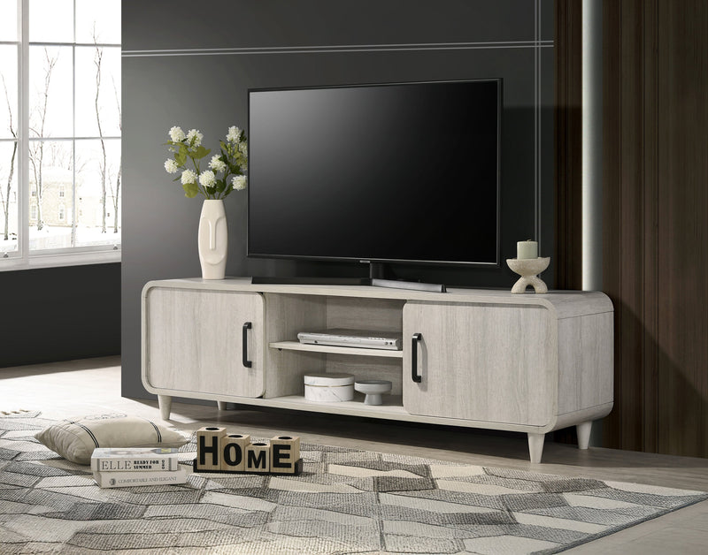 Crownmark Nyomi TV Stand - White