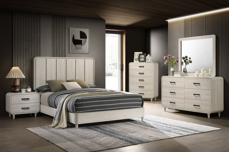 Nyomi Bed - White