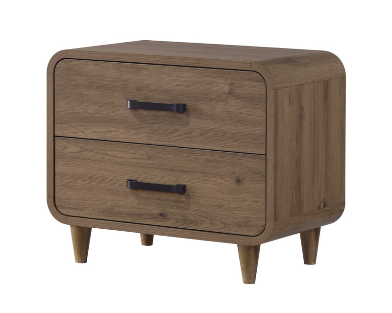 Crownmark Nyomi Bedroom Set - Light Brown