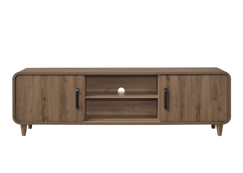 Crownmark Nyomi TV Stand - Light Brown