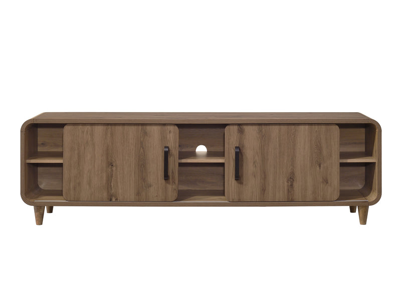 Crownmark Nyomi TV Stand - Light Brown
