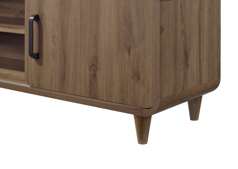 Crownmark Nyomi TV Stand - Light Brown
