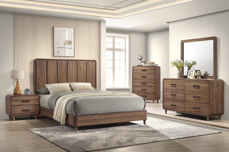 Nyomi Bedroom Set - Light Brown