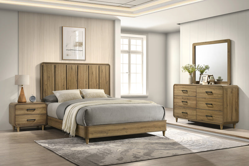 Nyomi Bedroom Set - Light Brown