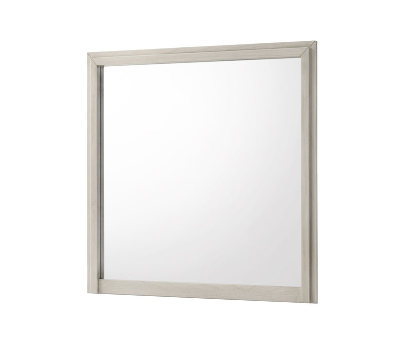 Crownmark Carlton Bedroom Set - White Mirror