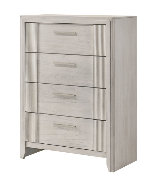 Crownmark Carlton Chest - White Mist