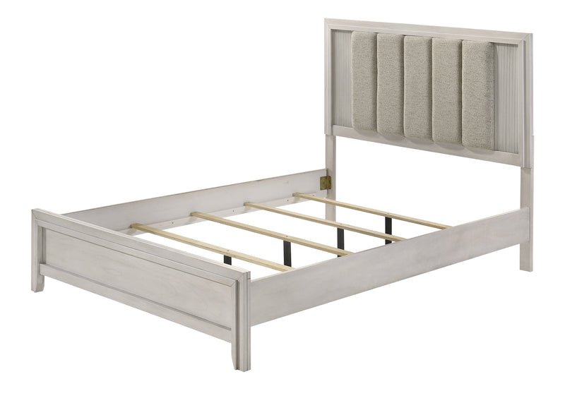 Crownmark Carlton Bedroom Set - White Queen Bed