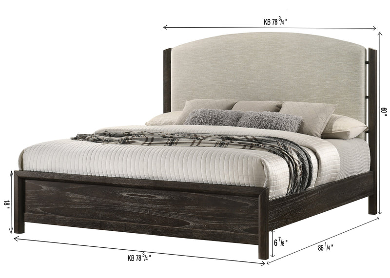 Crownmark Ethel Bedroom Set King Bed