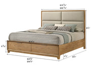 Crownmark Florian Bedroom Set Queen Bed