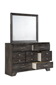 Crownmark Jaymes Bedroom Set Dresser and Mirror