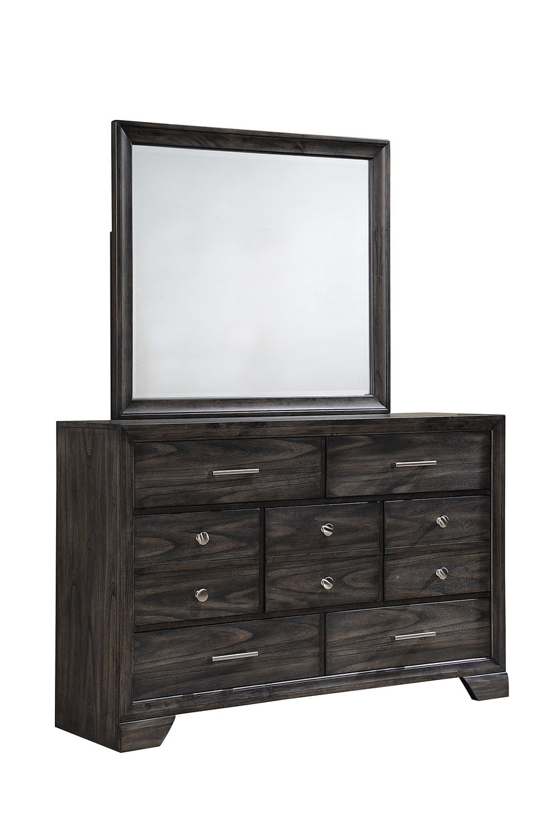 Crownmark Jaymes Bedroom Set Dresser and Mirror