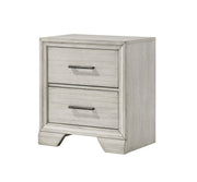 Crownmark Jaymes Bedroom Set - White Mist Nightstand