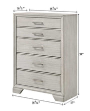 Crownmark Jaymes Chest - White Mist