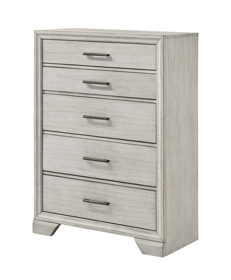 Crownmark Jaymes Chest - White Mist