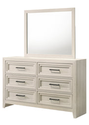 Crownmark Lorraine Bedroom Set Dresser and Mirror