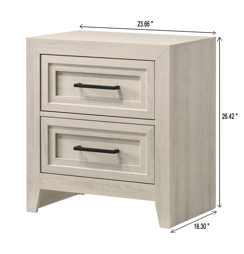 Crownmark Lorraine Bedroom Set Nightstand