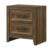 Crownmark Lorraine Bedroom Set - Brown Nightstand