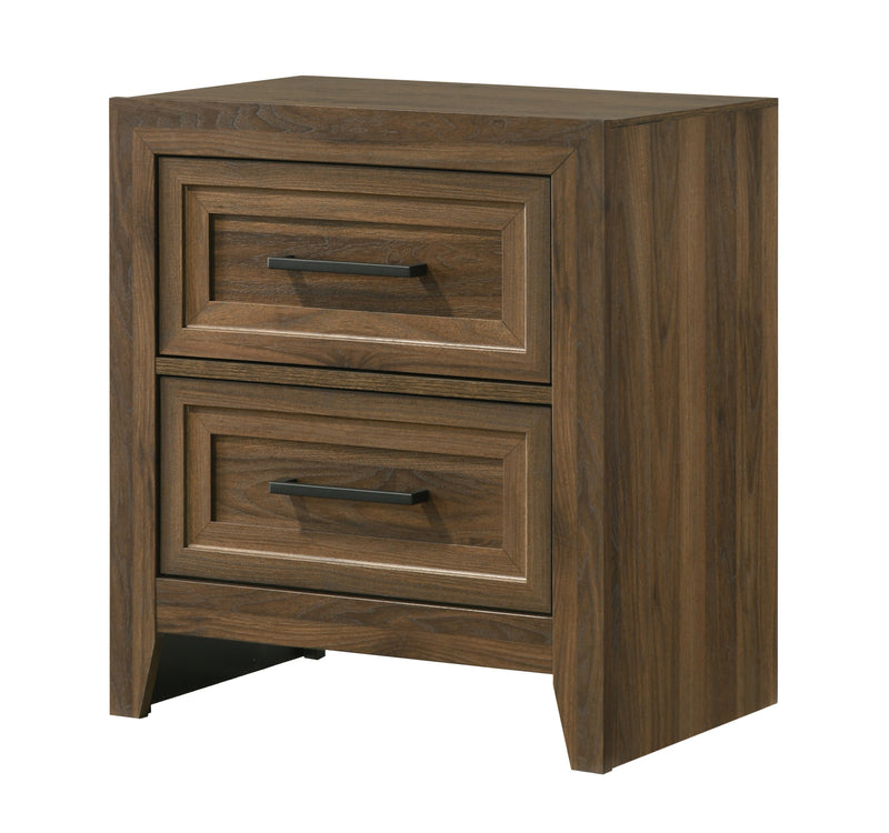 Crownmark Lorraine Nightstand - Brown