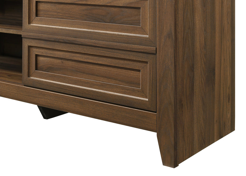Crownmark Lorraine TV Stand Brown