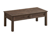 Crownmark Lorraine 3-Pc Cocktail Set Brown