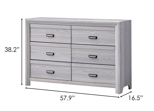 Crownmark Adelaide Dresser - Drift Wood
