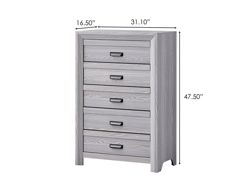 Crownmark Adelaide Chest - Drift Wood