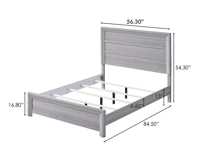 Crownmark Adelaide Bedroom Set - Drift Wood