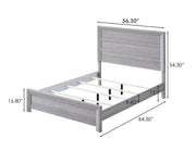 Crownmark Adelaide Bed - Drift Wood