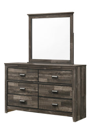 Crownmark Carter Bedroom Set Dresser and Mirror