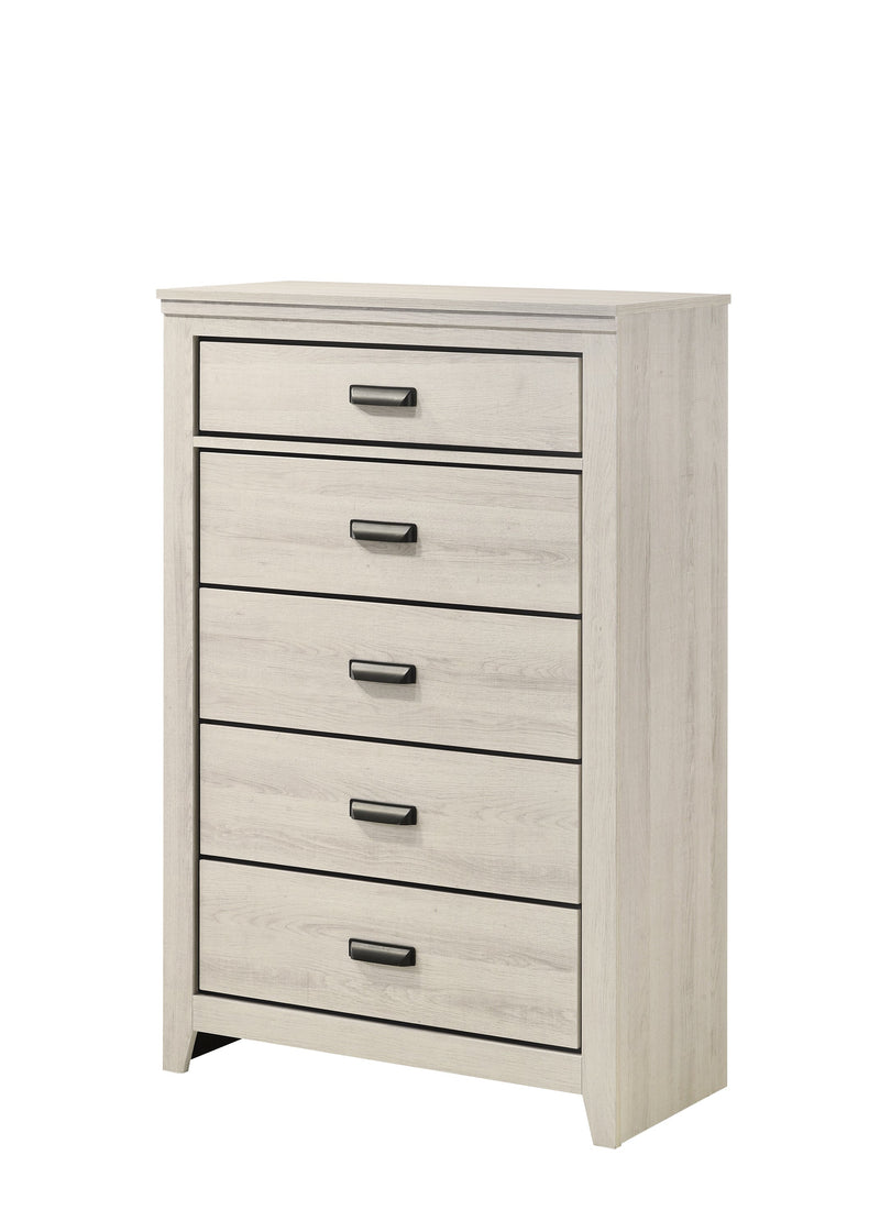 Crownmark Carter Chest - White