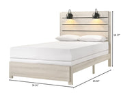 Crownmark Carter Bedroom Set - White King Bed