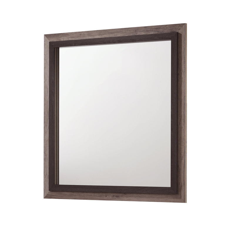 Crownmark Rangley Mirror - Grey/Brown