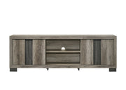 Crownmark Rangley TV Stand Grey Brown