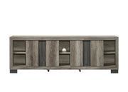 Crownmark Rangley TV Stand Grey Brown