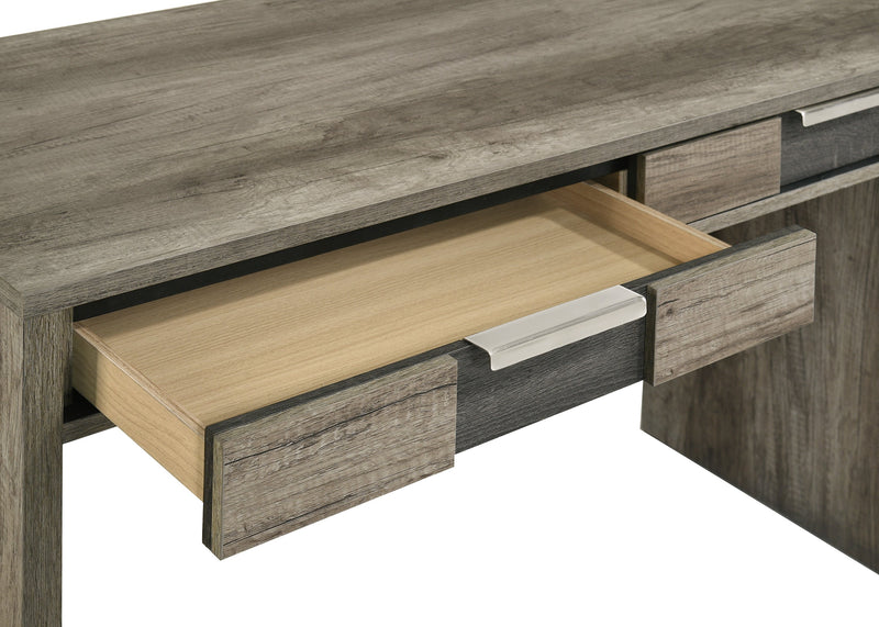 Rangley Writing Desk - Grey/Brown