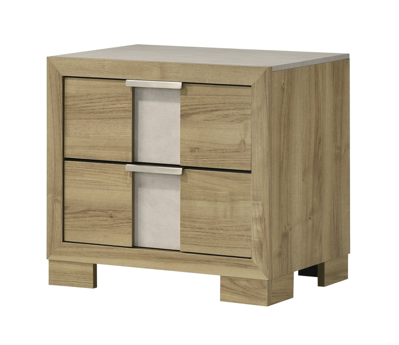 Crownmark Rangley Nightstand - Driftwood