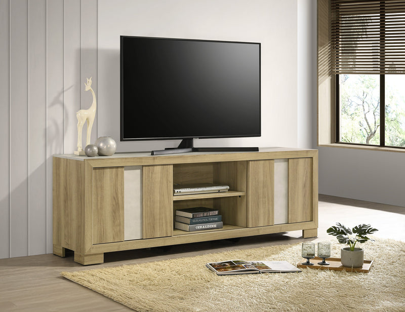 Crownmark Rangley TV Stand - Driftwood